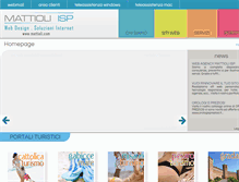Tablet Screenshot of mattioli.com
