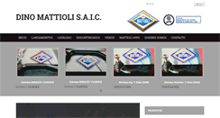 Desktop Screenshot of mattioli.com.ar